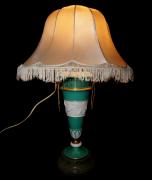старинная настольная лампа. KPM. германия